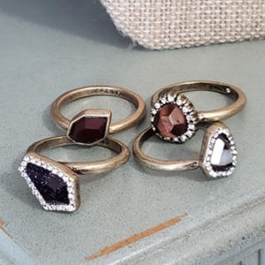 Chloe + Isabel Jewelry - Chloe and Isabel Rebel Ring Set Size 9 Chloe + Isabel Jewelry - Chloe and Isabel Rebel Ring Set Size 9